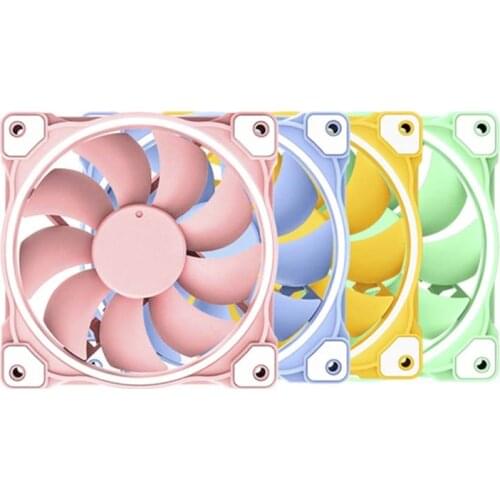 ID-COOLING ZF-12025 120mm Computer Case Fan PWM 12cm 2000 RPM CPU Cooler Radiator Fan PC Cooling Yellow,Blue,Green,Pink