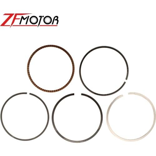 Motorcycle 48mm STD +25 +50 Piston Rings For YAMAHA FZR250 FZ250 1HX FZR FZ 250 1 HX