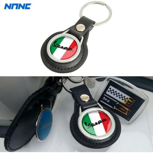 Motorcycle Keychain Key Ring Case for Vespa LX LXV GTS GTV S Sprint Primavera S Sprot