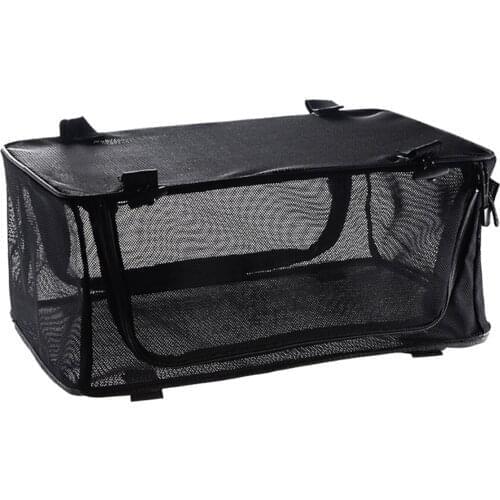 Portable Mesh Storage Bag Organizer Mesh Storage Case for Camping Fishing Hiking Mounteering