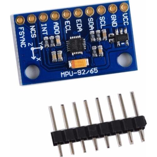 SPI/IIC GY-9250 MPU 9250 MPU-9250 9-Axis Attitude +Gyro+Accelerator+Magnetometer Sensor Module MPU9250