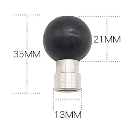 Motorcycle Handlebar Clamp Base with 1 Inch Ball for for ram-B-367U for Kawasaki Car Vehicle Phone Holder Bolt Bracket