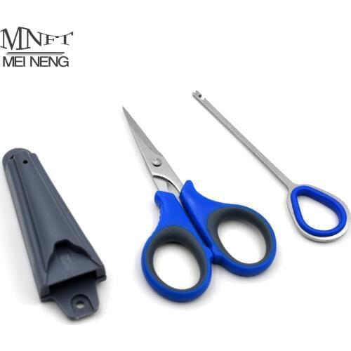 MNFT 1 Set Fishing Pliers Scissors Line Cutter Remove Hook Tool for Fishing Box Pesca Accessories Portable Fishing Scissors