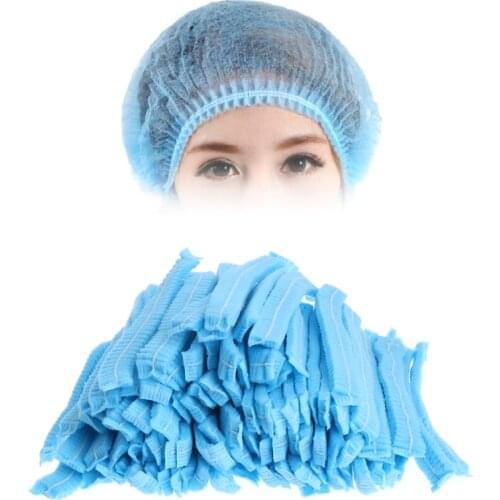 100pcs Microblading Accesories Permanent Makeup Disposable Hair Net Sterile Hat For Eyebrow Tattooing