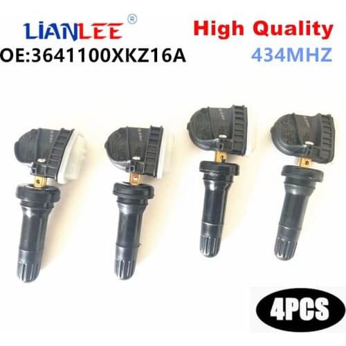 High quality 4pcs Tire Pressure Sensor TPMS Monitor System 3641100-XKZ16A 434MHZ For Great Wall Haval H6 3641100XKZ16A