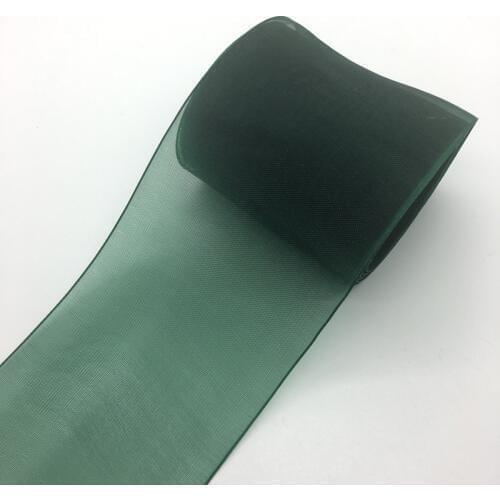 5yards/Lot 2" 50mm Army green Organza Ribbon Bow Wedding Decoration Lace Crafts