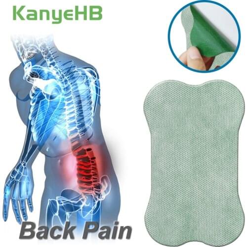 6pcs Wormwood Back Pain Patch Lumbar Spine Stickers Arthritis Moxibustion Medical Plaster Self-heating Bone Pain Relief A525