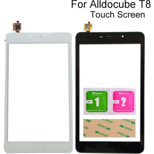 8 inch Touch Screen Glass For Alldocube Cube Cube T8 4G Touch Panel Tablet PC Digitizer Sensor Tools 3M Glue