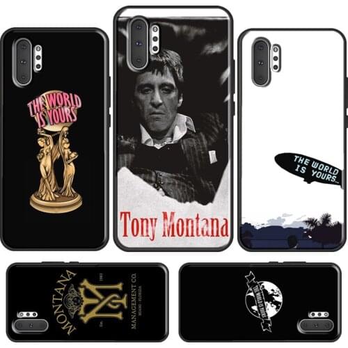 The World Is Yours Scarface Phone Case For Samsung Galaxy S21 S20 FE Note 20 Ultra S8 S9 S10 Note 10 Plus S10e Cover