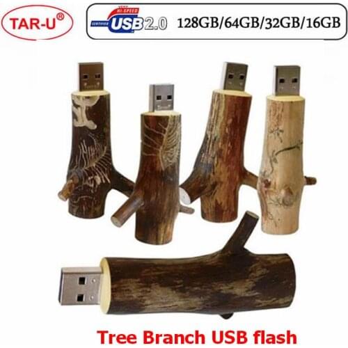 Tree Brandch Memory Stick 4GB 8GB Pendrive USB Flash Drive 2.0 16GB 32GB Pendrive 64GB Usb flash memory stick