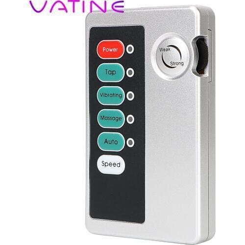 VATINE Electric Shock Pulse Massage Therapy Massager Accessory Electric Dual Output Host Electro Stimulation Adult Products