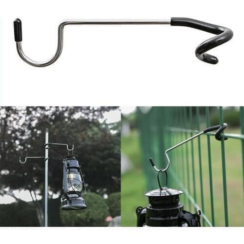 Camping Light Hook 14cm/5.5inch Portable Outdoor Barbecue Camp Lover Equipment Tent Lamp Hanger Holder for Travelling Adventure