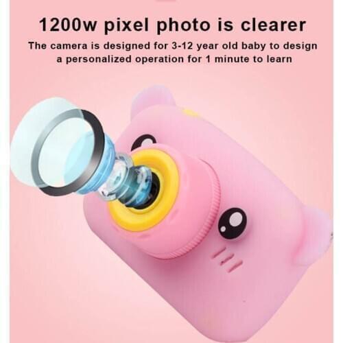 Children Mini Camera Take Photo Camera Kids 1080P Camera Digital Projection Video Photography Camera for Educational Learning