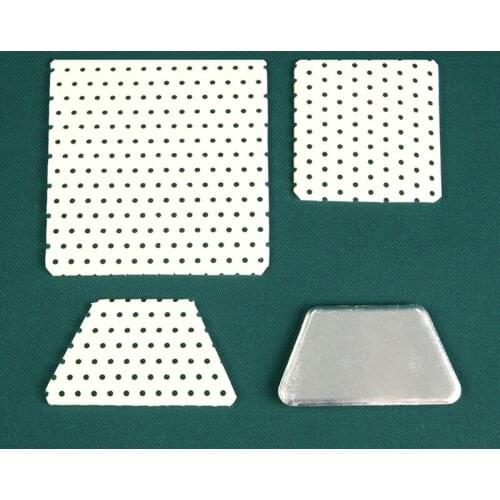 Low-temperature thermoplastic board White trapezoidal nose splint After rhinoplasty fixed protector nose shaping piece