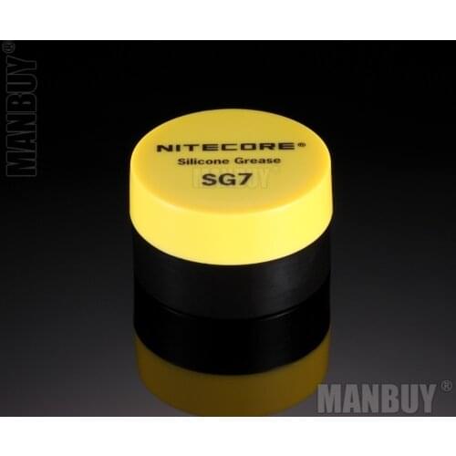 2020 New NITECORE SG7 Flashlight Silicone Grease (5g)Torch Maintenance Greases Oils accessories 1 Piece Hot Selling