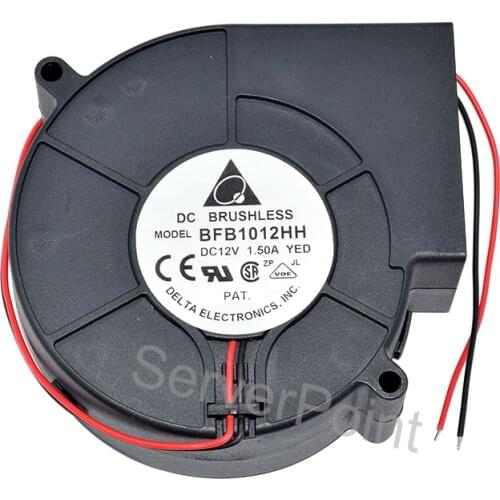 NEW BFB1012HH 9733 97*93*33mm 12V 1.5A 2-wire 2PIN Cooling Fan