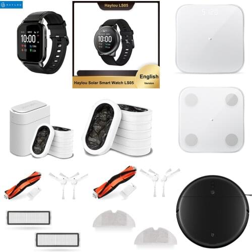Haylou LS02 Smart Watch Sport Metal Round Case Heart Rate Sleep Monitor IP68 Waterproof iOS Android English Version