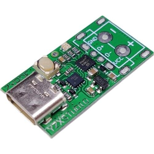 USB-C PD2.0 3.0 to DC decoy fast charge trigger polling detector laptop power supply change to Type-C