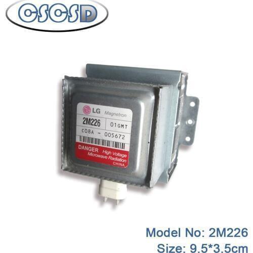 1pcs/lot 9.5*3.5cm 2M226 for 5 cooling ribs CSCSD microwave oven parts magnetron microwave magnetron free shipping
