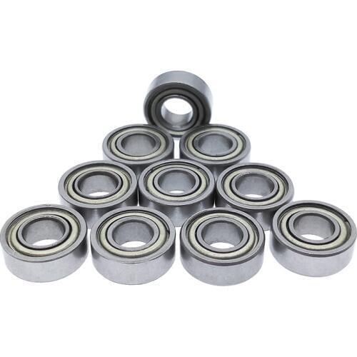 10pcs MR115 bearing 5*11*4mm carbon steel miniature deep groove ball bearing