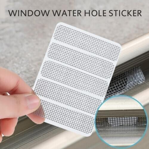 15/25/50pcs Window Screens Repair Tape Anti-insect Fly Window Screen Net Repair Tape Patch Adhesive Window Repair Accessories