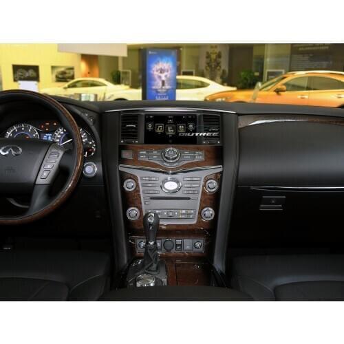 2 din Tesla Style Android Car Radio For Infiniti QX80 2013-2017 Car Multimedia DVD Navigation stereo head unit DVR Carplay