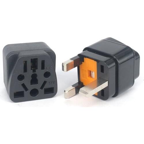 UK Travel Plug Adapter Type G Multi-type Conversion Outlet Socket To Britain Singapore Malaysia Power Converter With Fuse 13A
