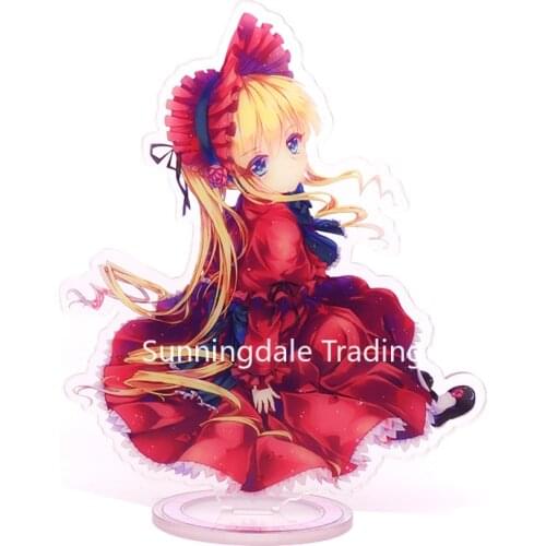 Anime Rozen Maiden Figure Cosplay Toys Shin ku Sui sei seki Acrylic Figures Stand Model Dolls 15cm