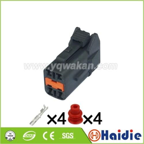 Free shipping 5sets 4pin auto female housing plug waterproof automotive connectors within stock PB015-04320
