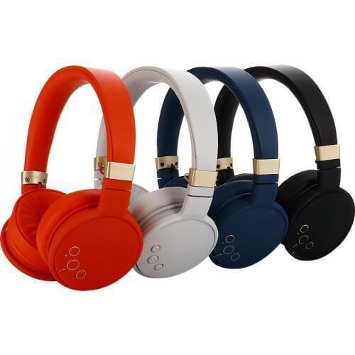 Bluetooth Headset Over Ear Bass Stereo Wireless Headphone With Microphone Audio Adjustable Game Earphones HiFi Headphone