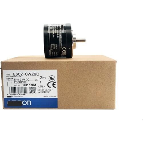E6C2-CWZ6C 60P/R Incremental Rotary Encoder 60PPR E6C2CWZ6C 5-24VDC NPN OC ABZ Phase