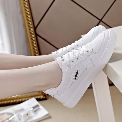 Men Running Shoes Platform Non-slip Women Sports Shoes High Quality Comfortable Trend Sneakers White Shoes