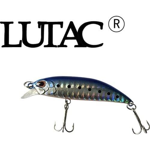 LUTAC High -Quality 45mm 4.2g Sinking Minnow Wobbler Artificial Baits Sinking Minnow Fishing Lures