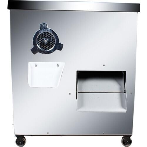 Twisting & Cutting Machine Electric Meat Grinder Meat Cutter Commercial Stainless Steel 220V for Cut Meat Stuffed Sausage 1500W