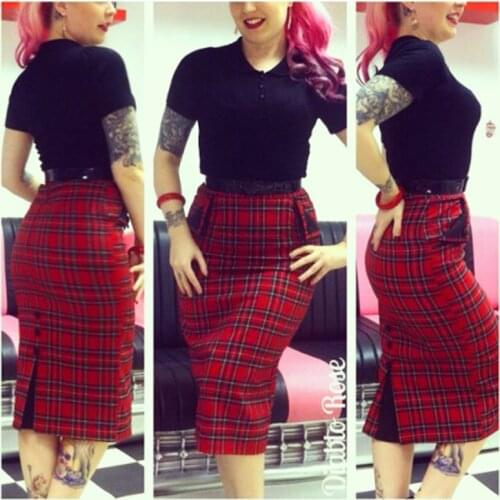 Pinpin Daisy Womens Pencil Skirts