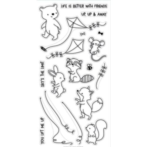 Animal Clear Silicone Stamp / seal for DIY Scrapbooking / Album Decorative Clear Stamp Sheets A184
