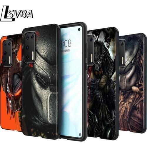 Borg Lost Predator Silicone Phone Case for Huawei P30 P20 P40 Lite E Pro P Smart Z Plus 2019 P10 P9 Lite Black Cover
