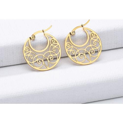 V Attract Women's Silver Earrings