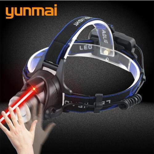 CREE XM-L2 U3 Motion Sensor Headlight Rechargeable LED Headlamp 6000lm Head t6 Flashlight Torch lamp Light