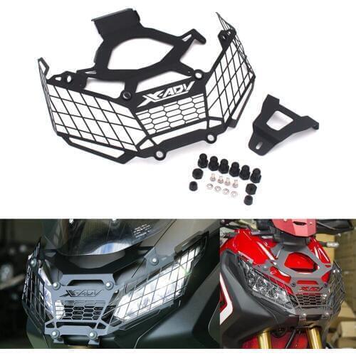 OLPAY Motorcycle Headlight Protector Guard Lense Cover Grill Headlight Protection For Honda X-ADV750 XADV750 2017-2019