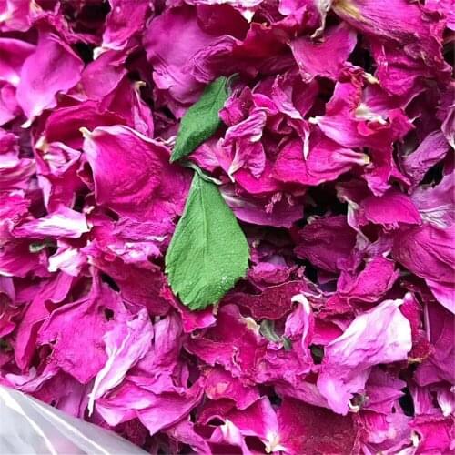100G Dried Rose Petals Natural Flower Bath Spa Whitening Shower Dry Rose Flower Petal Bathing Relieve Fragrant Body