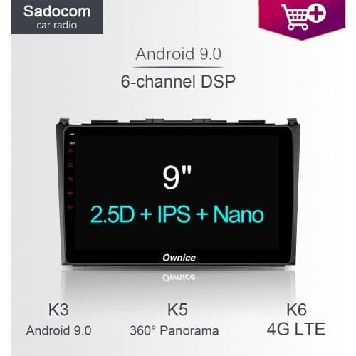 9" DSP Car DVD Player 8 Core 64GB ROM 4GB RAM 4G LTE GPS car Radio TPMS Android 8.1 For Honda CRV 2006 2007 2008 2009 2010 2011