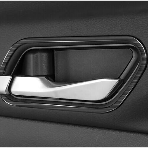 Car Interior Door Handle Bowl Cover Sticker Sequins Decoration for nissan Altima 2019 2020 carstyling accessories