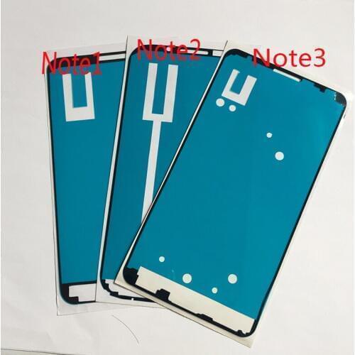 For Samsung Galaxy Note N7000 Note2 Note3 LCD Touch Screen Front Frame Bezel 3M Glue Double Sided Adhesive Sticker 100pcs/lot