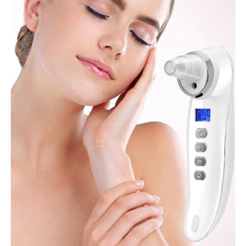 Electric Portable Blackhead Remover Facial Pore Cleaner 1000mAH Extractor for All Skin Women Men Deep Cleaning Home Use Travel