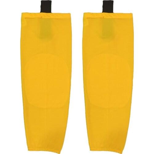 Cool hockey 100% Polyester single color Ice Hockey Socks Cheap Shin Guards For Team XW063