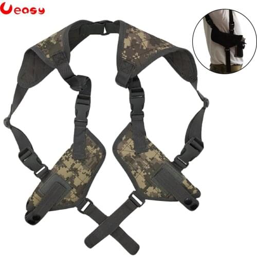 Ueasy Gun Holster Underarm Hidden Shoulder Holster Left Right Hand Pistol Gun Carry Pouch For Glock 17 19 Gun Accessories