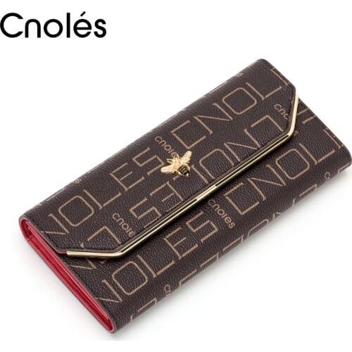 Animal Engrave Women Wallets Fashion Long Leather Top Quality Card Holder Classic Female Purse Zipper Brand Wallet For Women