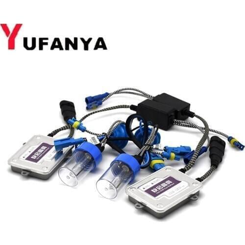 2 PCS 12V 55W HID Use Xenon ballas Fast Start Hid Headlight Retrofit h1 h3 h4 h7 h11 hb3 hb4 headlight