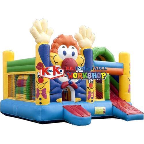 Clown modeling Shopping mall childrens inflatable slide Castle